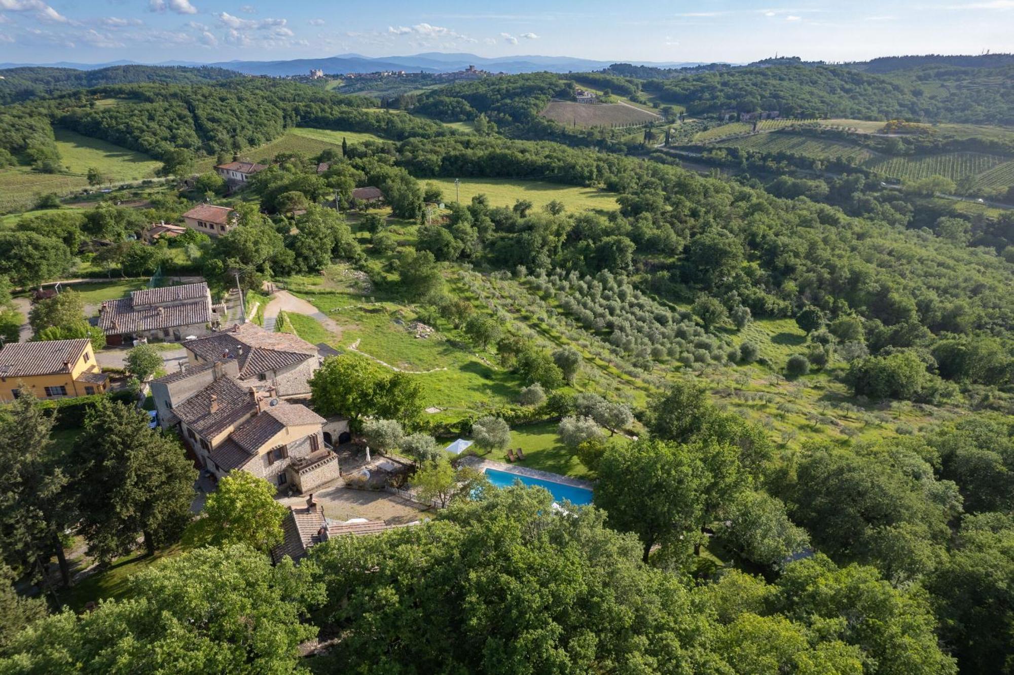 A Casa Dell'Ida Pensionat Castellina in Chianti Exteriör bild